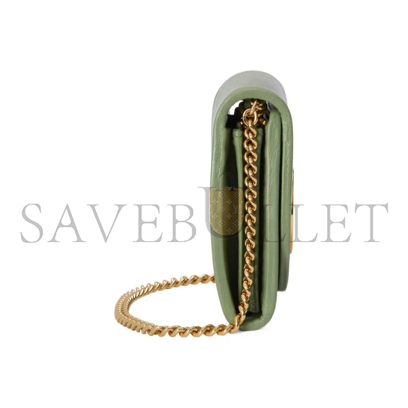 GUCCI BLONDIE SHOULDER BAG ON CHAIN 725219  (12.5*11*2.5cm)